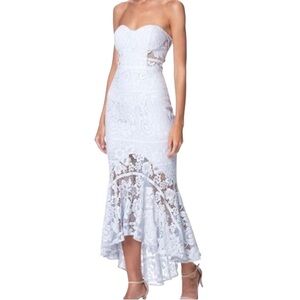 JARLO of London CLEO Lace Maxi Dress NWT 8P